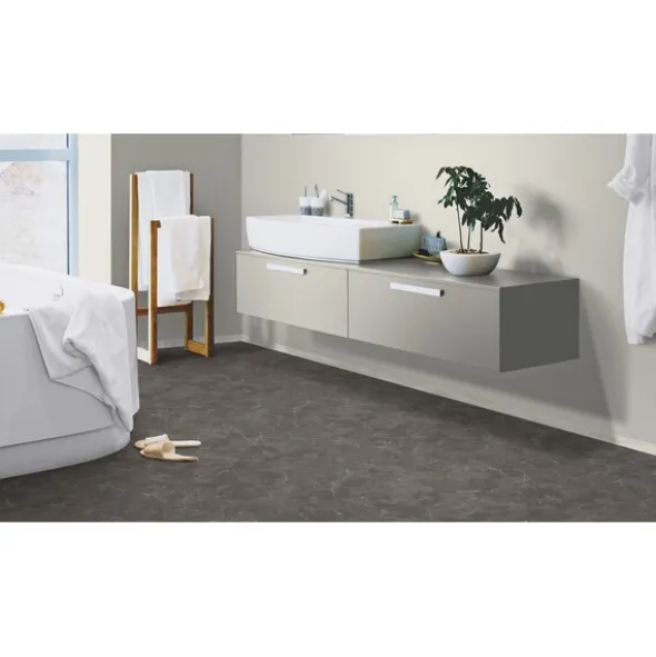 Aquarelle Royal Marble Anthracite Våtromsbelegg 2 m