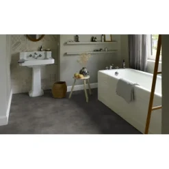 Aquarelle Stone Charcoal Våtromsbelegg 2 m