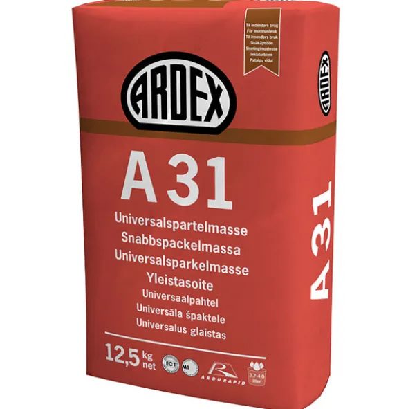Ardex A31 Hurtig Fin Gulvsparkel 12,5 kg