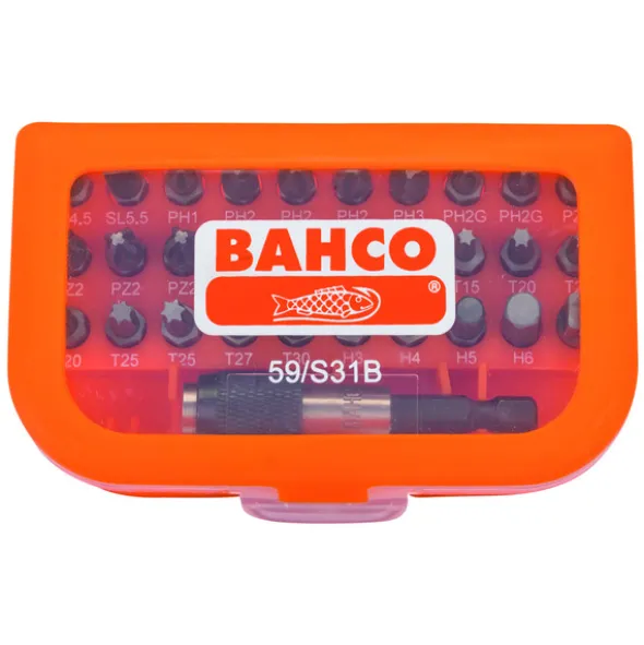 Bahco Bits 31 Deler Basic 1/4"