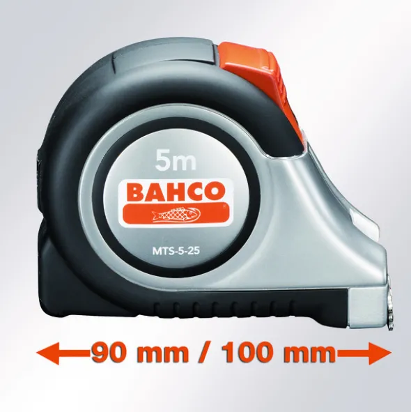 Bahco Målebånd Magnet - 5m x 25 mm