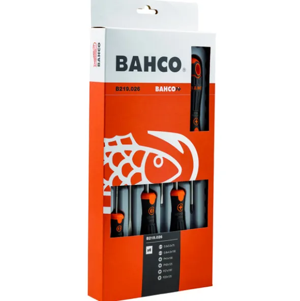 Bahco Skrutrekkersett 6 deler
