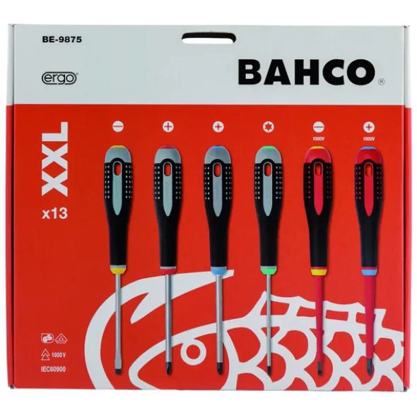 Bahco Skrutrekkersett Ergonomisk - 13 deler