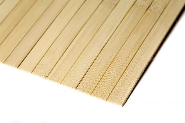 Bambus Spiletapet Natur Ubehandlet - 15x2x2440mm