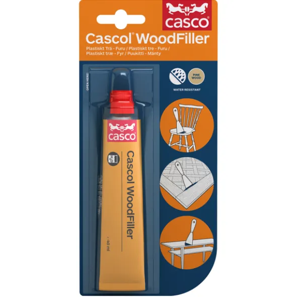 Casco Formtre WoodFiller Vannbasert Eik 40 ml