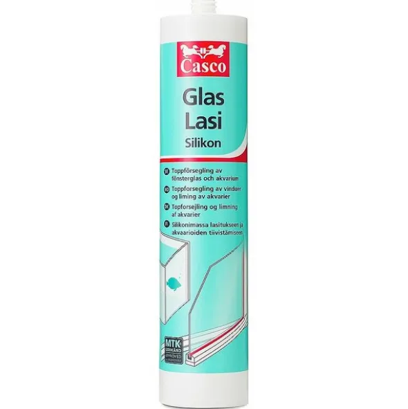 Casco Silikon Glass Klar 300 ml