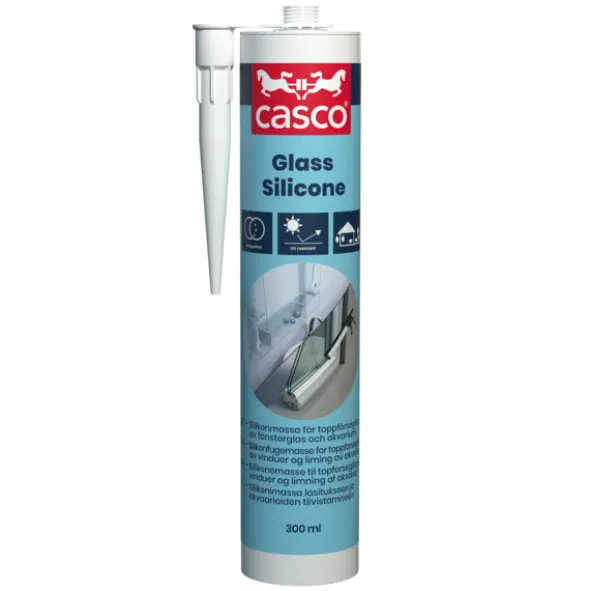 Casco Silikon Glass Klar 300 ml