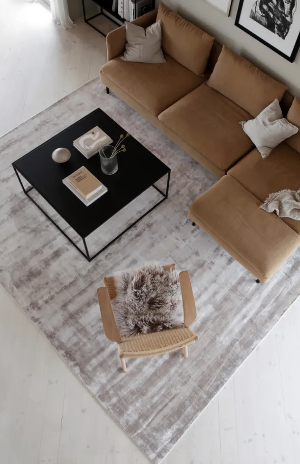 Charles Light Grey - 160 x 230 cm