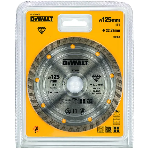 DeWalt Kappeskive Diamant Turbo ø125 mm