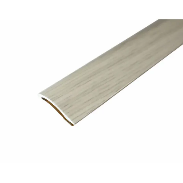 D-profile Nivålist 0-12mm Milky Oak B:40mm 2m