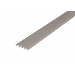 D-profile Overgangslist 40mm Sølv Anodiser 1m