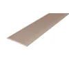 D-profile Skjøtelist 100mm Bronse Uboret 2m