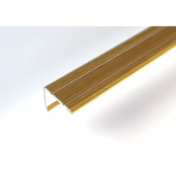 D-profile Trappenese 25X20mm Eik Selvklebende 2m