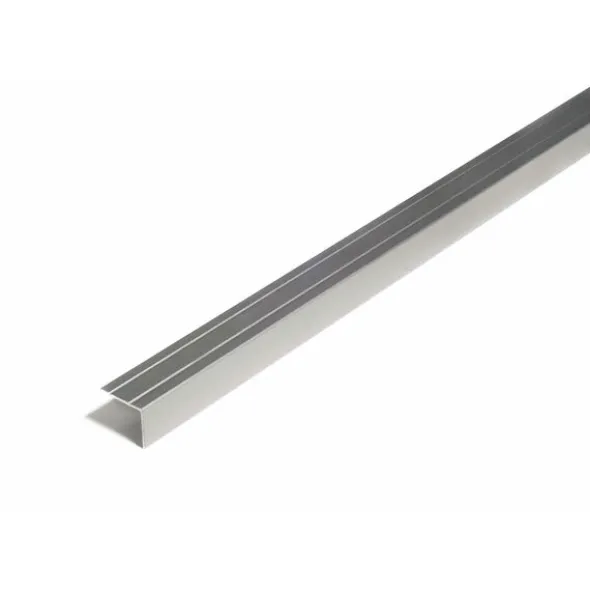 D-profile Trappenese 25X20mm Grafit Selvklebende 1m