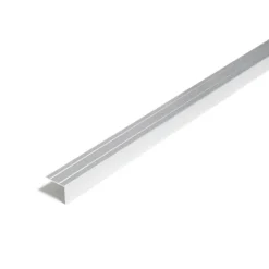 D-profile Trappenese 25X20mm Sølv Selvklebende 1m