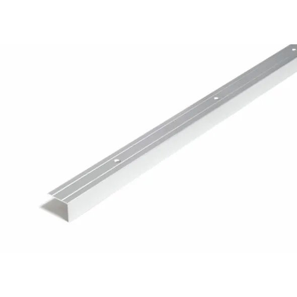 D-profile Trappenese 25X20mm Sølv Skruer 3m