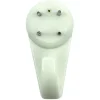 Fischer Betongkrok Medium Hvit Nylon a' 6stk