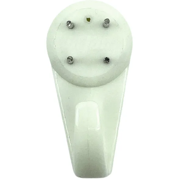 Fischer Betongkrok Medium Hvit Nylon a' 6stk