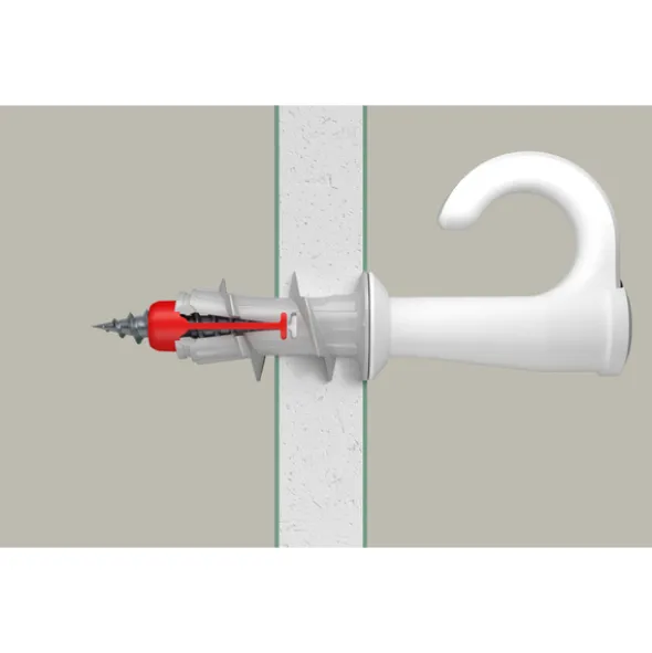 Fischer Rundkrok Easyhook Duopower 6X30 BK a' 6stk