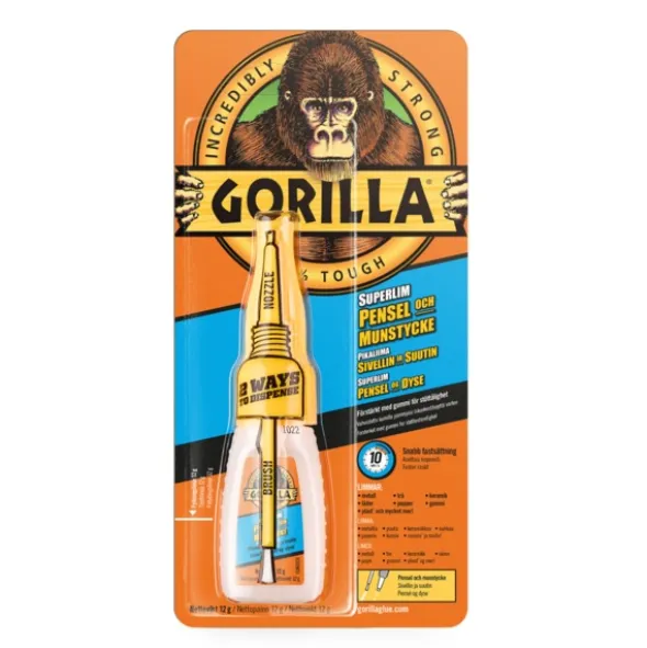 Gorilla Superlim m/Børste 12 gr