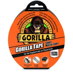 Gorilla Tape Lerret - Svart 32 m x 48 mm