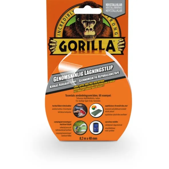Gorilla Tape Repair - Clear 8,2 m x 48 mm