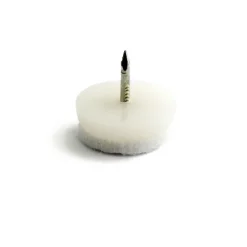 Habo Gulvbeskyttelse Filt/Stift - Ø22 mm Hvit