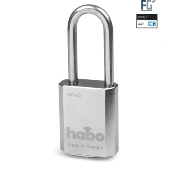 Habo Hengelås 900 - 22 HB60 Messing