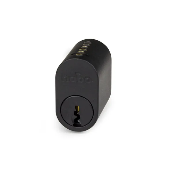 Habo Låssylinder 65537 - Sort