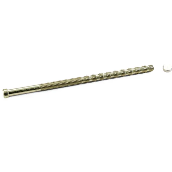Habo Sylinderskrue A2 - Krom M5X100 M/ Dekkpropp