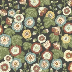 Happy Hollyhocks 9173