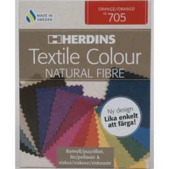 Herdins Textile Colour Natural Fibre Tekstilfarge 285gr 705 Orange
