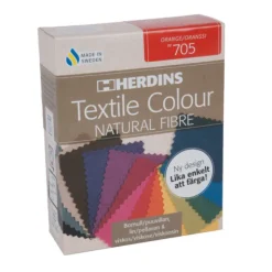 Herdins Textile Colour Natural Fibre Tekstilfarge 285gr 705 Orange