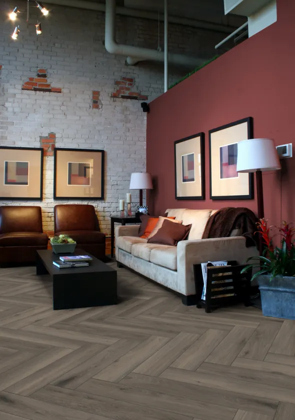 Herringbone 3860 Ferrara Oak Laminatgulv