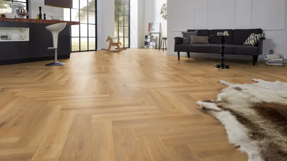 Herringbone 3861 Pisa Oak Laminatgulv