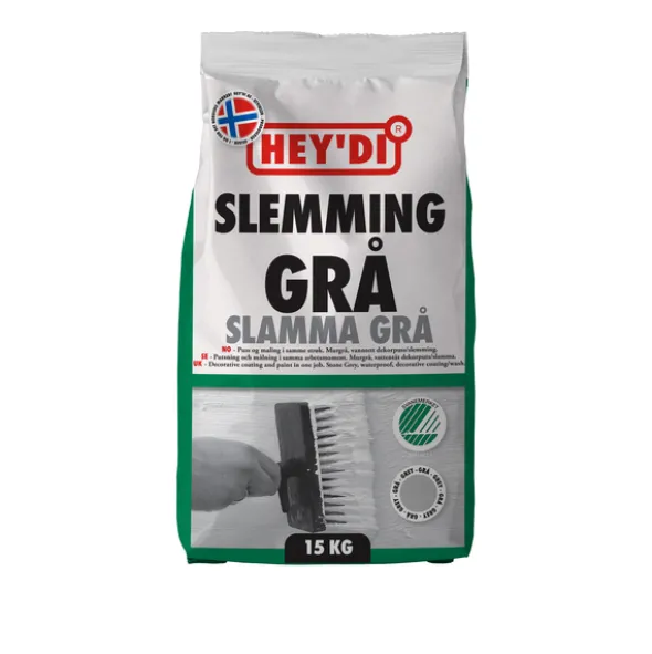 Heydi Dekorpuss - Grå 15 kg