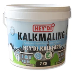 Heydi Kalkmaling - Hvit 7 kg