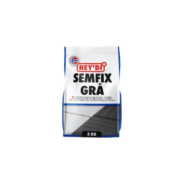Heydi Semfix - Grå 5 kg