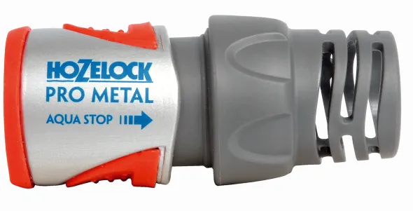 Hozelock Hurtigkobling Metall med Vannstopp 19 mm