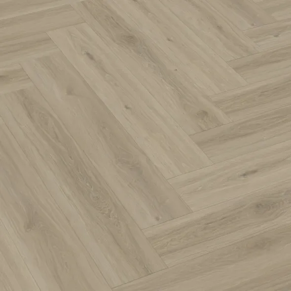 Isocore Herringbone Almond Klikkvinyl