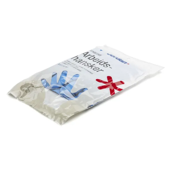 Jordan Arbeidshanske Gummi Latexfri Sensitiv Medium