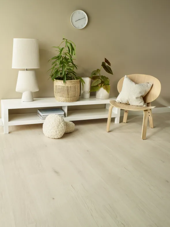 Kork Natural Epoca Oak Sand Korkgulv