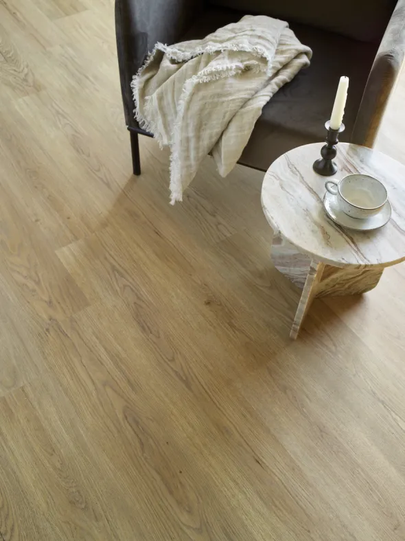 Kork Natural Linen Oak Korkgulv