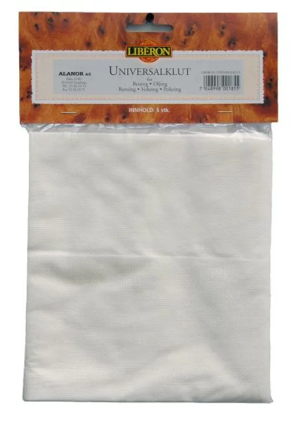 Liberon Universalklut/ Poler klut a 5 stk