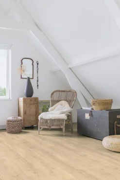 Majestic Skogseik Beige Laminatgulv