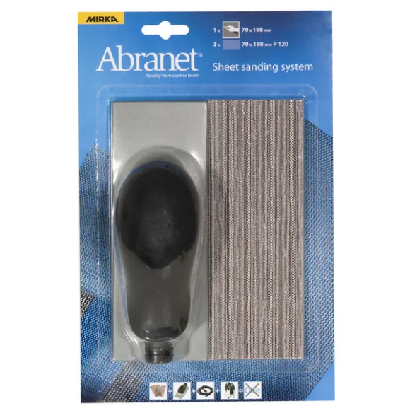 Mirka Håndslipekloss Abranet 70 x 198 mm