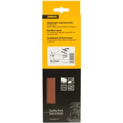 Mirka Slipepapir med Borrelås 80 x 230 mm K 180