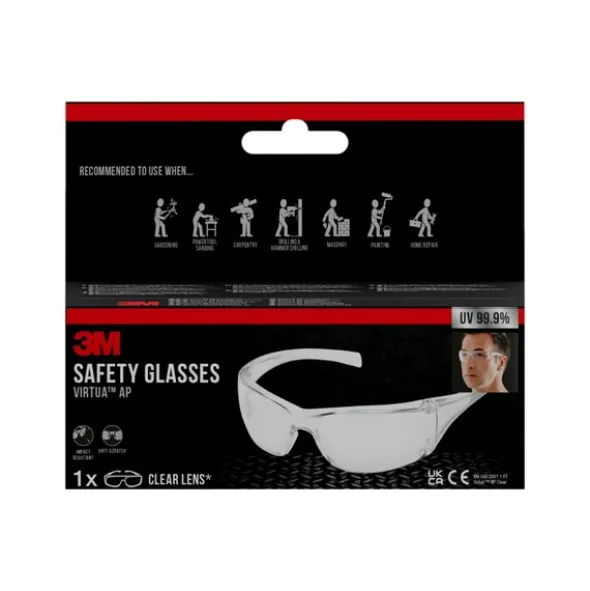 3M Vernebrille Virtua Klar