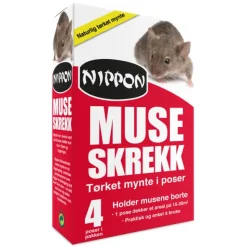 Nippon Museskrekk 4 x 7 g