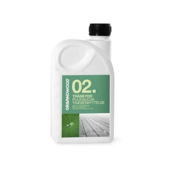 OrganoWood 02 Trebeskyttelse Smuss- og Vannbeskyttelse 3 l